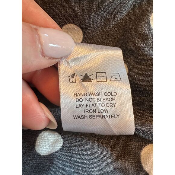 About Us Mini Polka Dot Black & White Dress NWT! - Picture 9 of 9